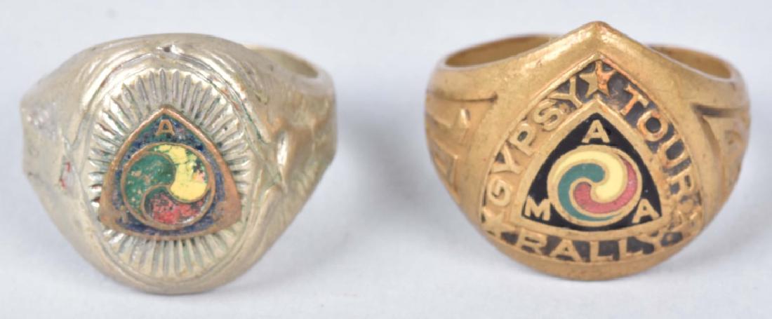 ワープアンドウーフ　1939 AMA GYPSY TOUR RING Vintage 1936 1946 AMERICAN MOTORCYCLE ASSOCIATION Gypsy Tour