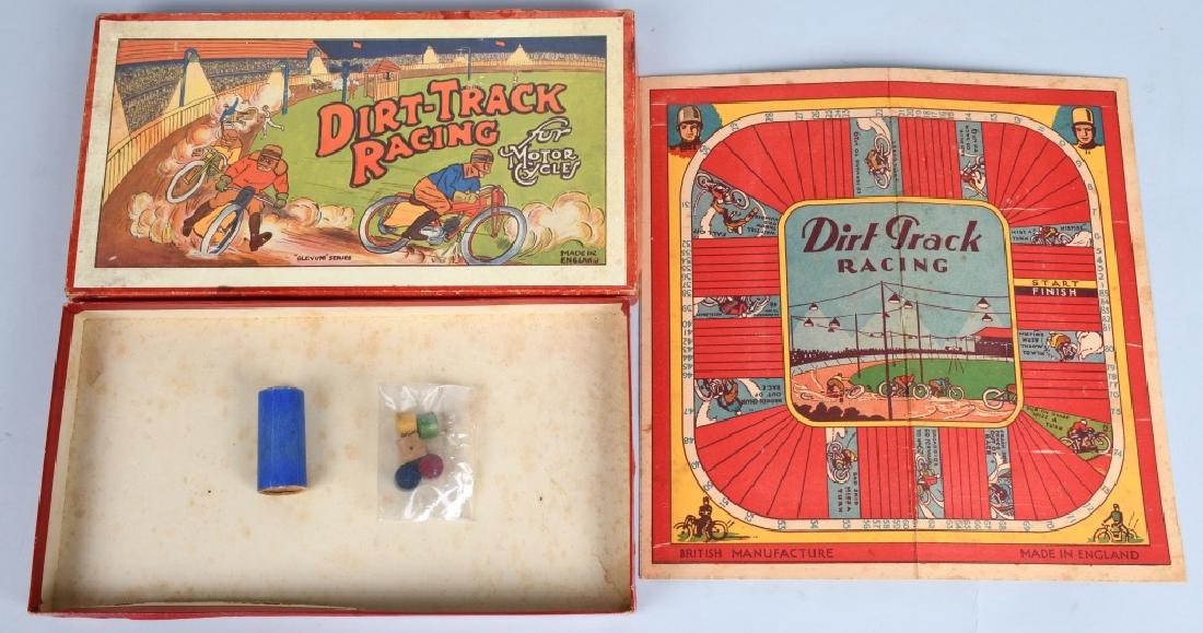 EARLY DIRT TRACK MOTORCYCLE RACING GAME (1 of 7)