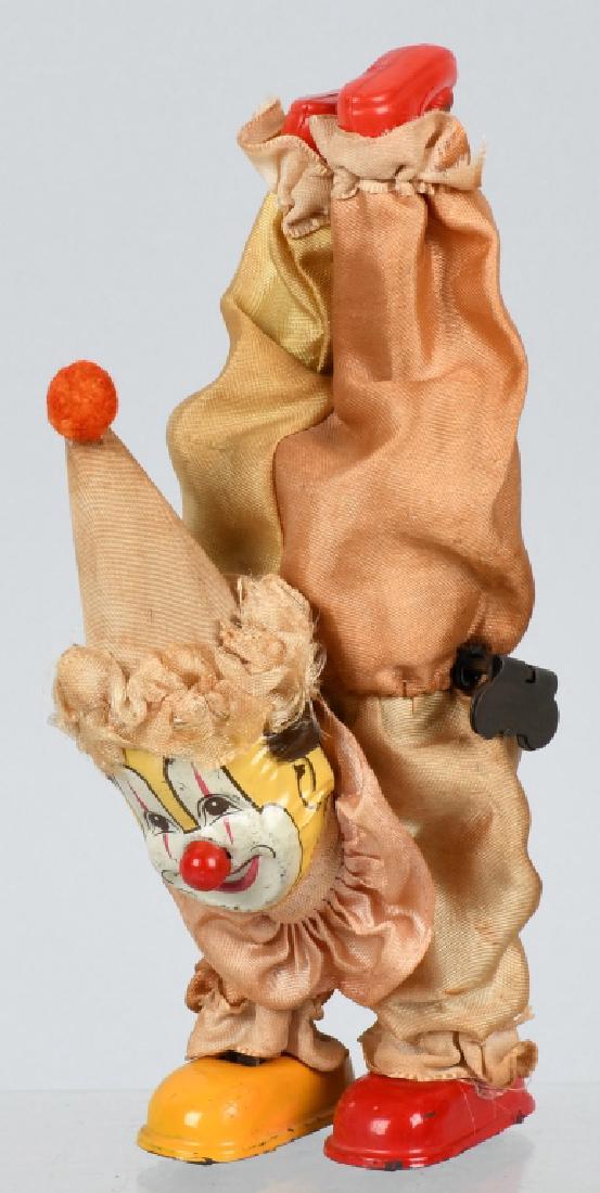 JAPAN HANDSTAND CLOWN TIN WINDUP (1 of 4)