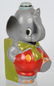 1930'S BISQUE ELMER ELEPHANT, TOOTHBRUSH HOLDER - 4