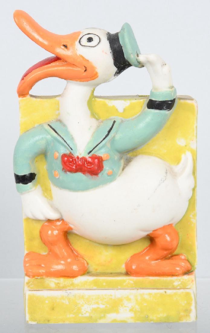 1930's DONALD DUCK TOOTHBRUSH HOLDER (1 of 2)