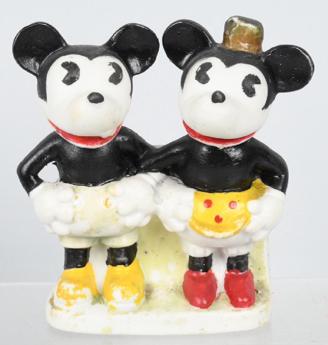 1930's MICKEY & MINNIE TOOTHBRUSH HOLDER (1 of 2)