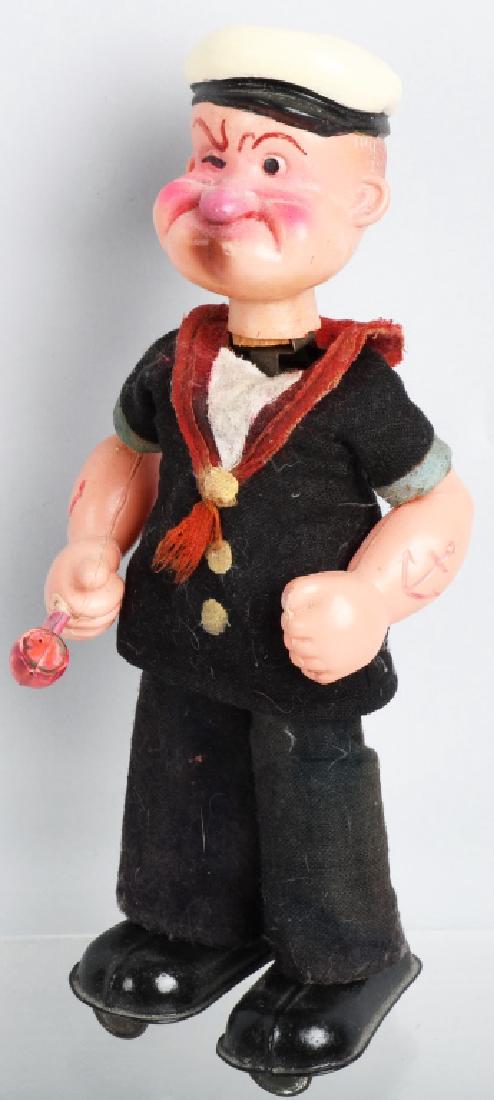 RARE 1930'S JAPAN WINDUP POPEYE DANCER (1 of 5)