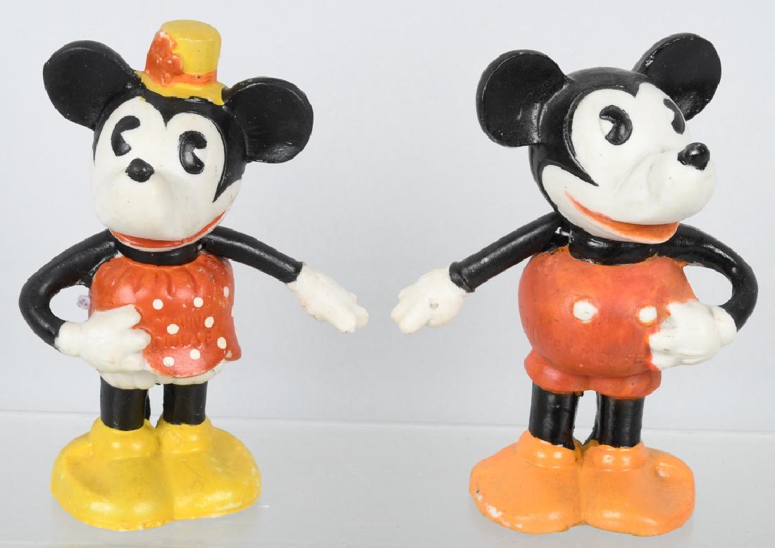 1930'S MICKEY & MINNIE TOOTHBRUSH HOLDERS (1 of 2)
