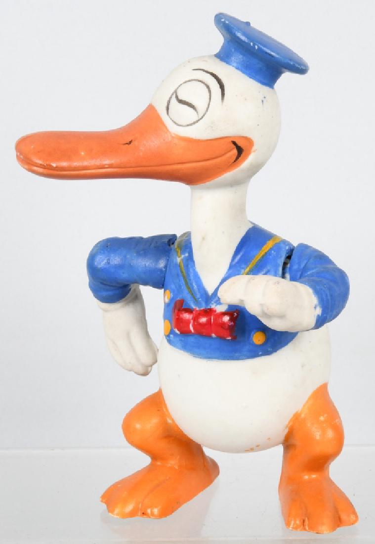 1930's JAPAN LARGE DONALD DUCK BISQUE FIGURE (1 of 2)