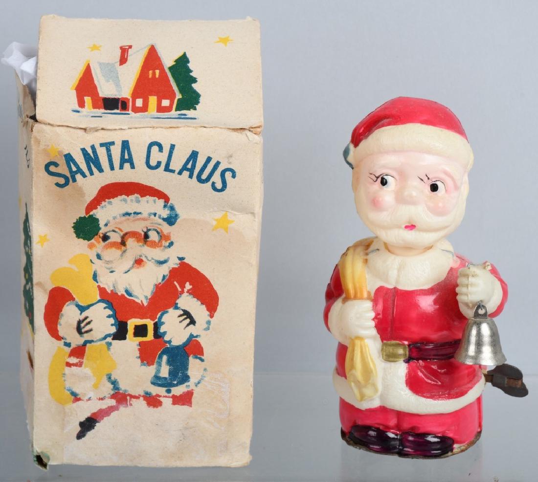SANTA CLAUS OCCUPIED JAPAN CELLULOID WINDUP, BOX (1 of 6)