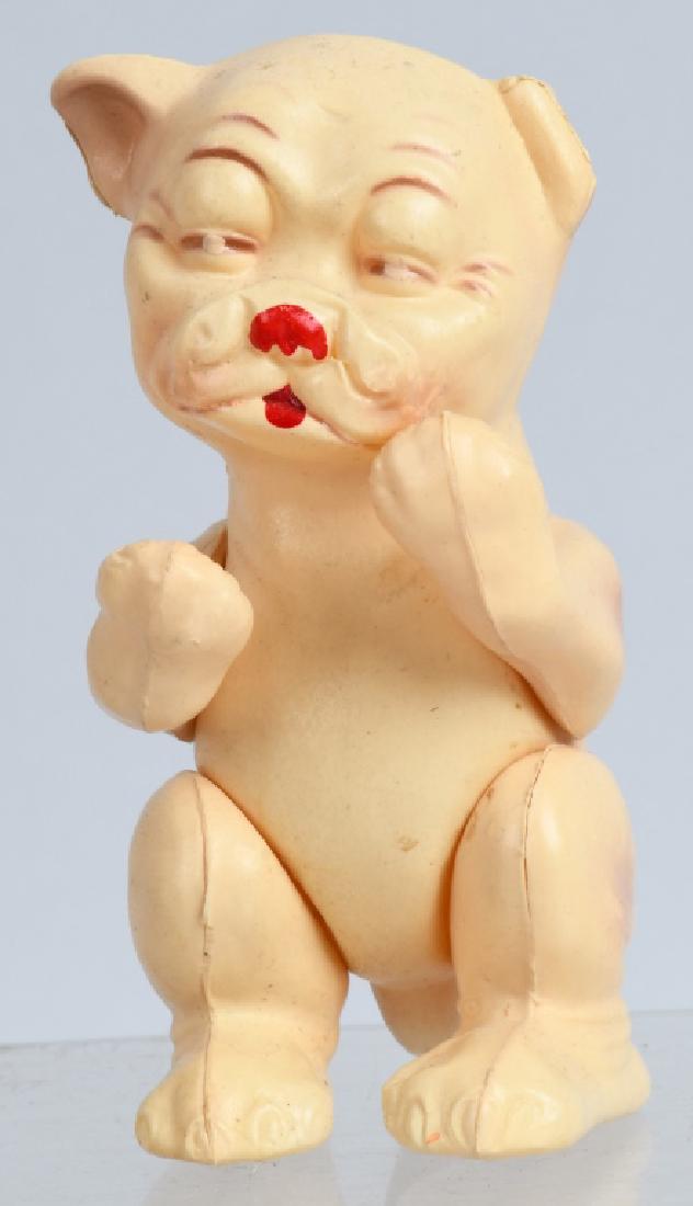 1930'S USA CELLULOID JOINTED BONZO (1 of 4)