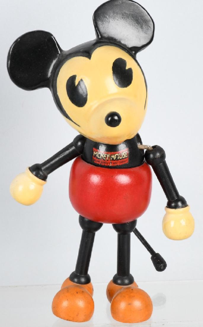 1930'S CAMEO WOOD & COMPOSITION MICKEY MOUSE (1 of 4)