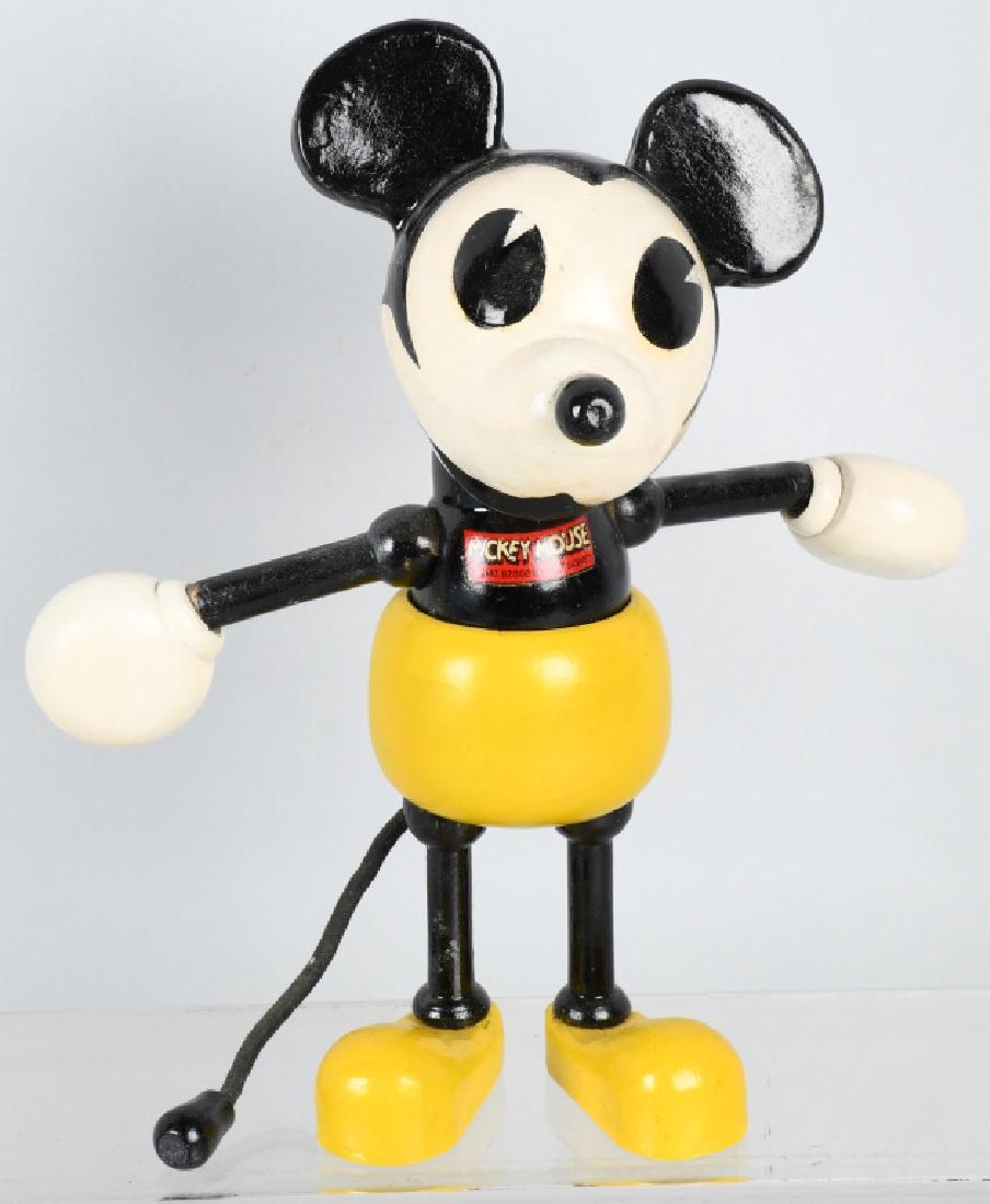 1930'S CAMEO WOOD & COMPOSITION MICKEY MOUSE (1 of 5)