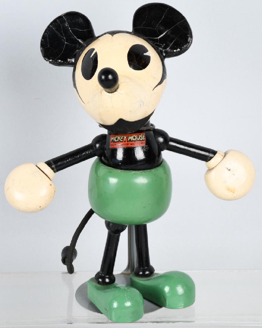1930'S CAMEO WOOD & COMPOSITION MICKEY MOUSE (1 of 4)
