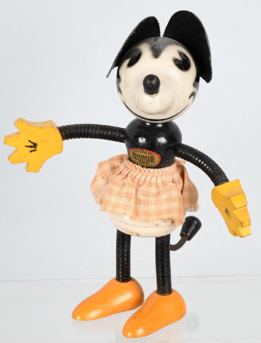 1930's FUN-E.FLEX MINNIE MOUSE JOINTED DOLL (1 of 3)