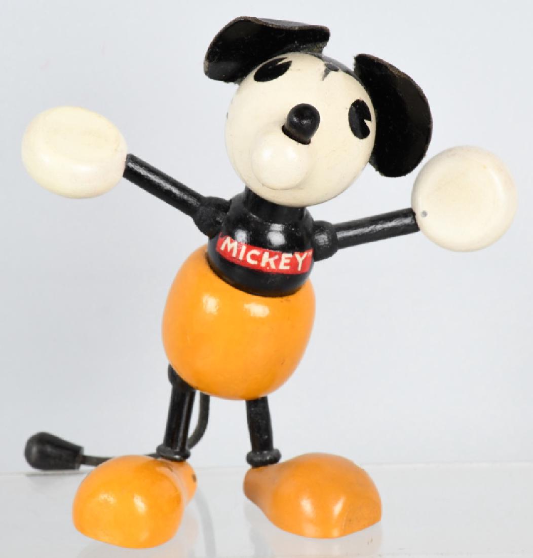 1930'S CAMEO WOOD & COMPOSITION MICKEY MOUSE (1 of 4)