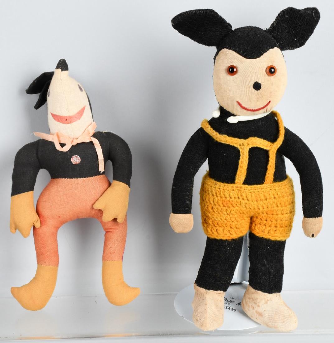 2-1930'S MICKEY MOUSE DOLLS (1 of 5)
