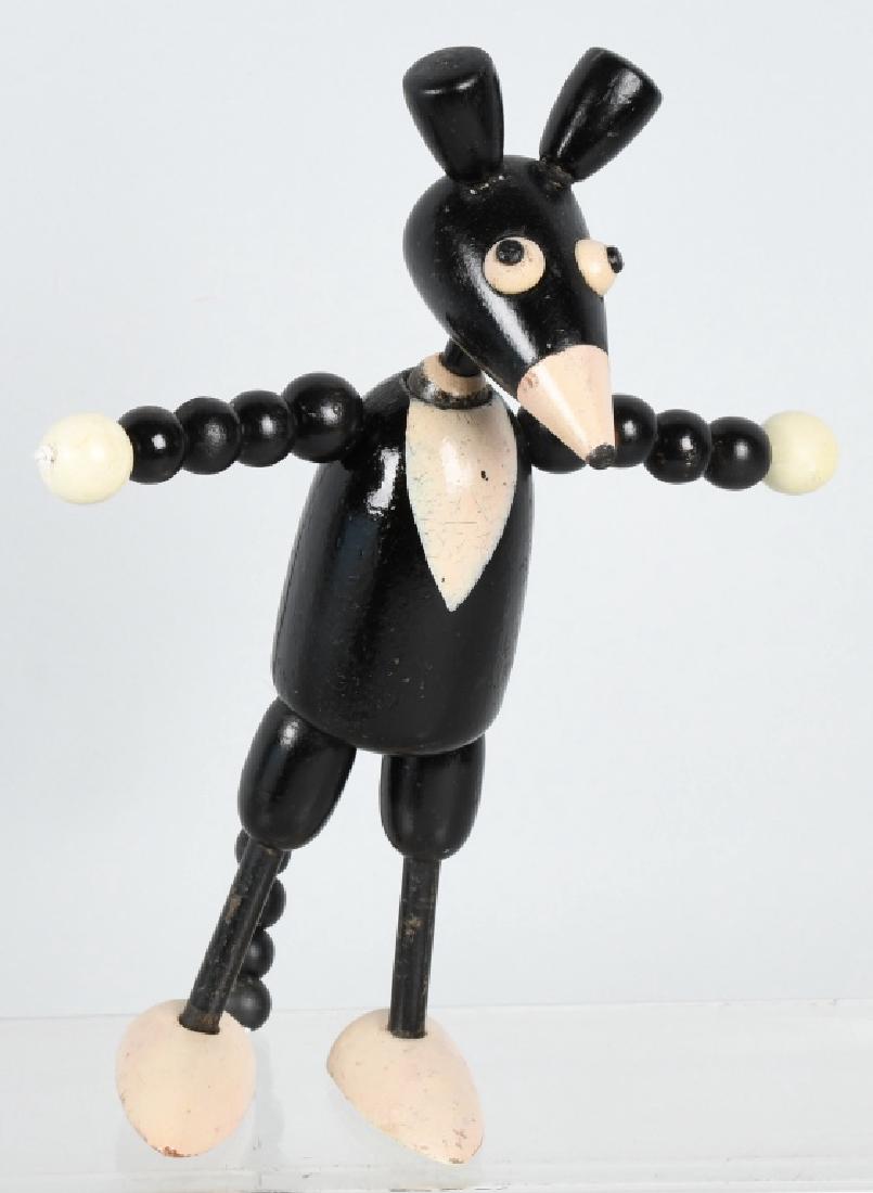 1930's LARGE IGNATZ MOUSE WOOD JOINTED TOY (1 of 3)