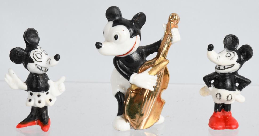 3-1930'S MICKEY MOUSE BISQUE FIGURES (1 of 3)