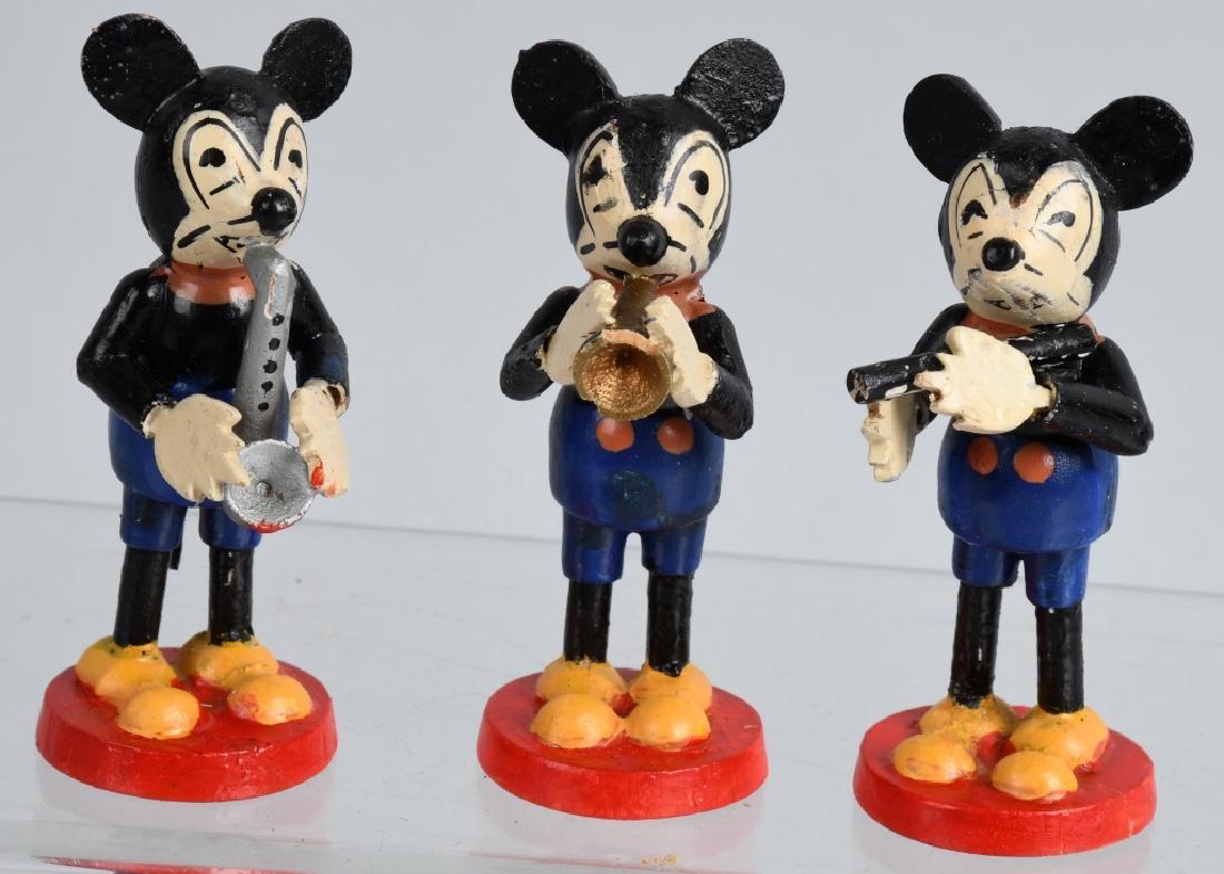 3-1930'S GERMAN MICKEY MOUSE BAND FIGURES (1 of 5)