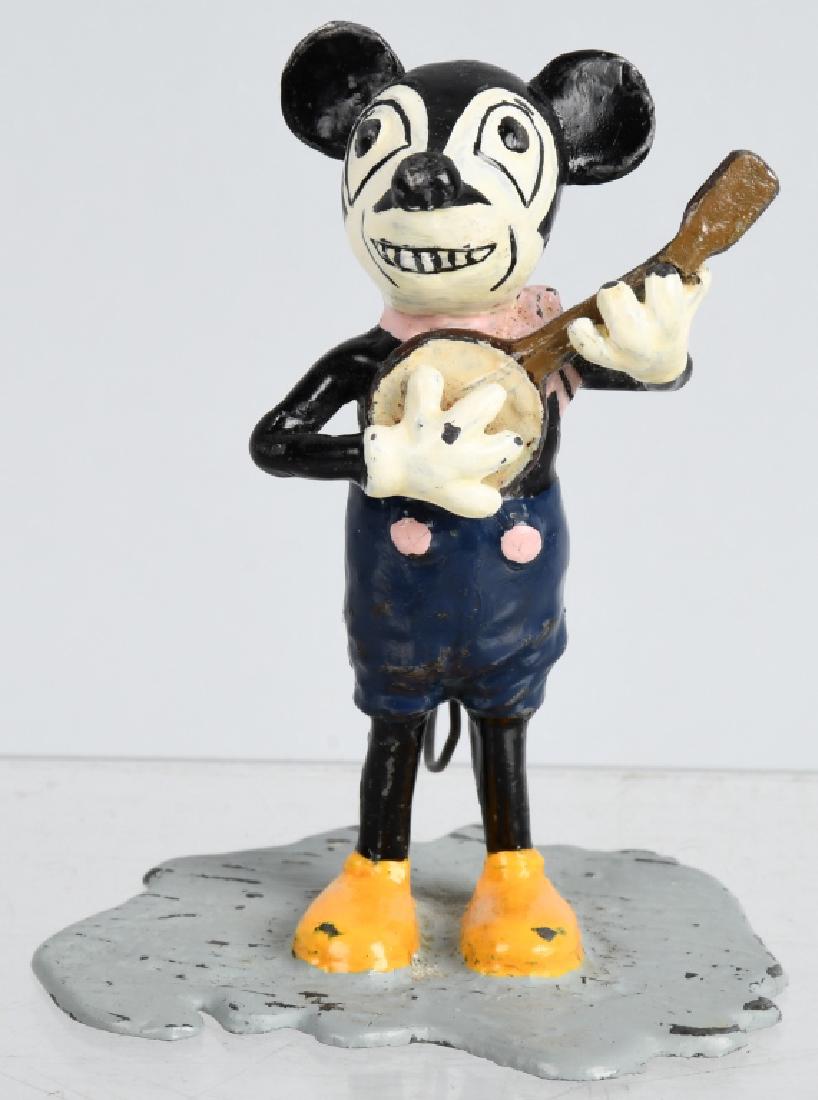 1930'S GERMAN MICKEY MOUSE PAINTED METAL FIGURE (1 of 4)