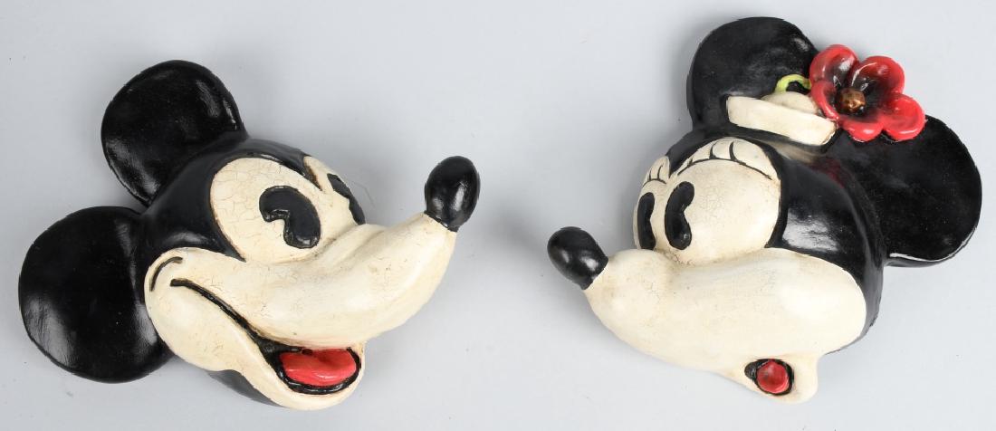 1930'S MICKEY & MINNIE MOUSE STRING HOLDERS (1 of 5)