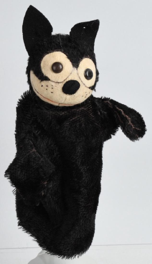 1930'S STEIFF FELIX the CAT PUPPET: 9 3/4" nice condition with light wear. Very Good-Excellent May have some possible restoration.
