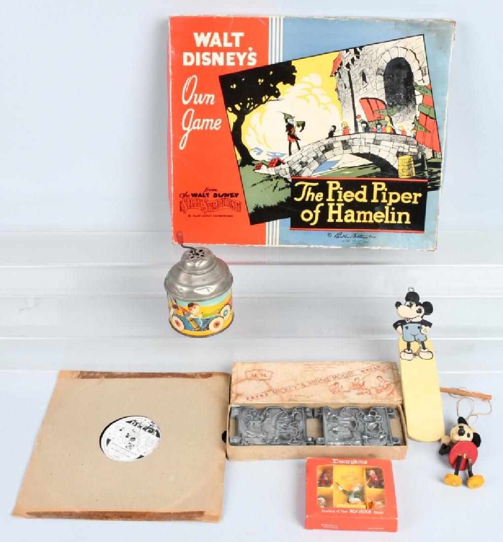 VINTAGE DISNEY TOY LOT, LEAD MOLDS and MORE (1 of 8)