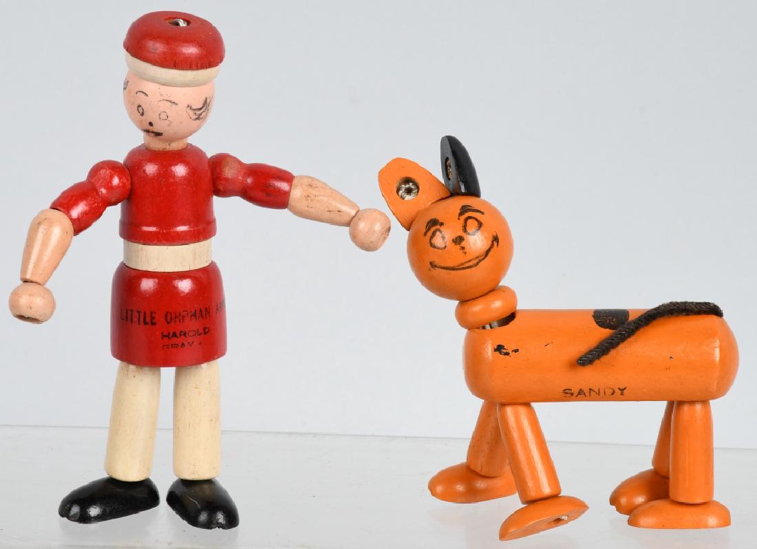 1930'S JAYMAR ORPHAN ANNIE & SANDY FIGURES (1 of 5)