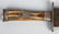 19TH CENTURY BOWIE KNIFE WITH LEATHER SCABBARD. - 3