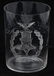 CIVIL WAR GAR IDED ETCHED DRINKING GLASS MISSOURI
