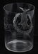 CIVIL WAR GAR IDED ETCHED DRINKING GLASS MISSOURI - 2