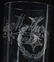 CIVIL WAR GAR IDED ETCHED DRINKING GLASS MISSOURI - 5