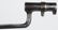 M 1873 45/70 TRAPDOOR BAYONET W/ METAL SCABBARD - 3