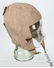 WWII NAZI GERMAN LUFTWAFFE SUMMER FLIGHT HELMET - 3
