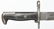 WWII U.S. M1 GARAND BAYONET - 2