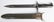 WWII U.S. M1 GARAND BAYONET