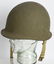 WWII U.S. ARMY FIXED BALE FRONT SEAM M-1 HELMET