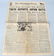 WWII HISTORIC CLEVELAND NEWSPAPER LOT - WAR OVER - 7