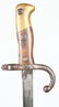 1876 FRENCH GRAS BAYONET & SCABBARD - 2