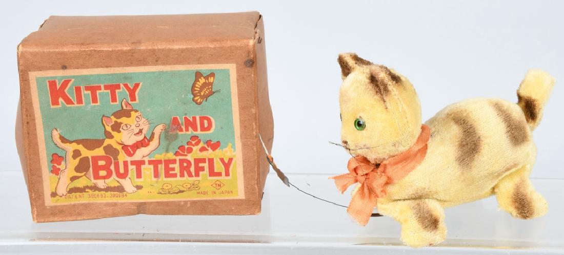 JAPAN Windup KITTY AND BUTTERFLY w/ BOX (1 of 6)