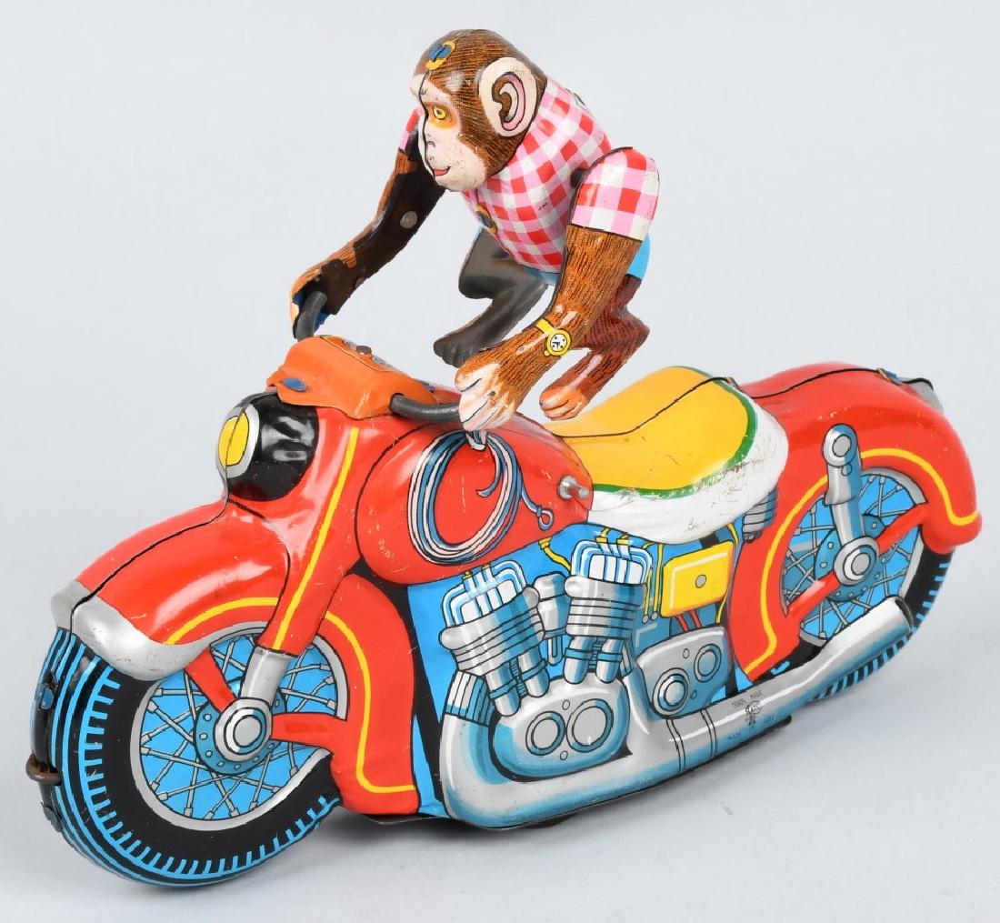 JAPAN Tin friction MONKEY MOTORCYCLE (1 of 6)