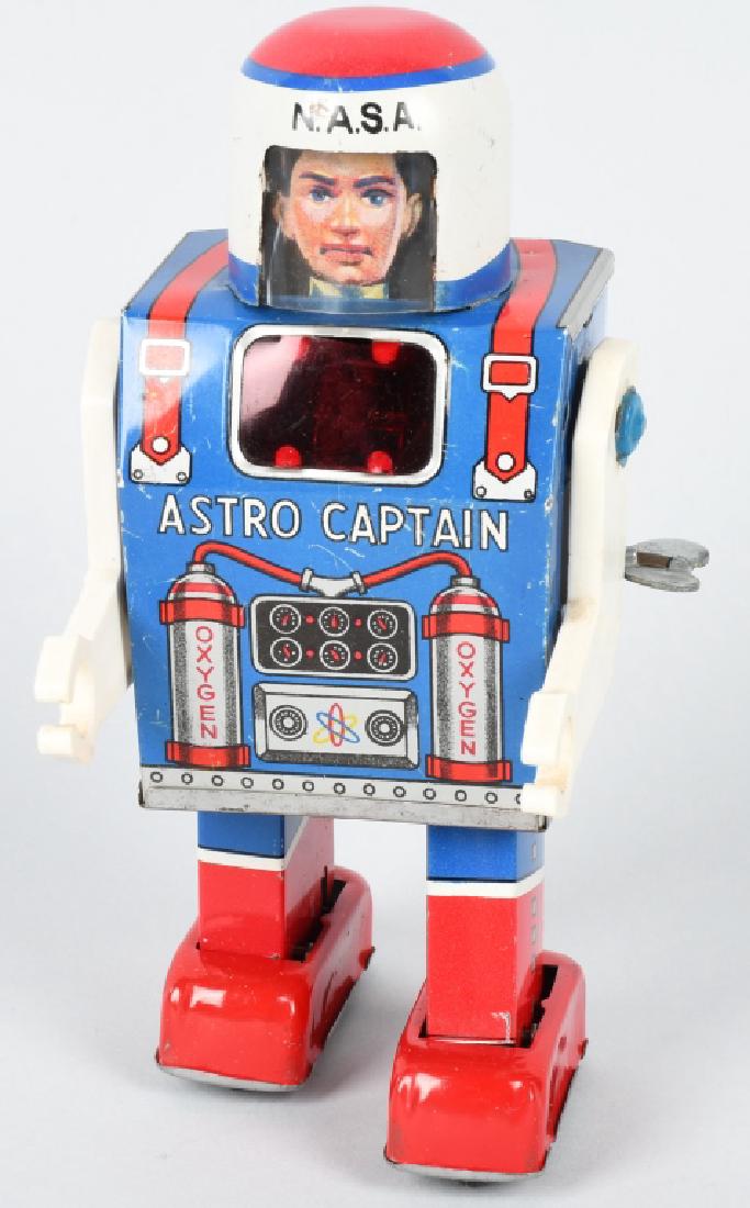 JAPAN Tin Windup ASTRO CAPTAIN (1 of 5)