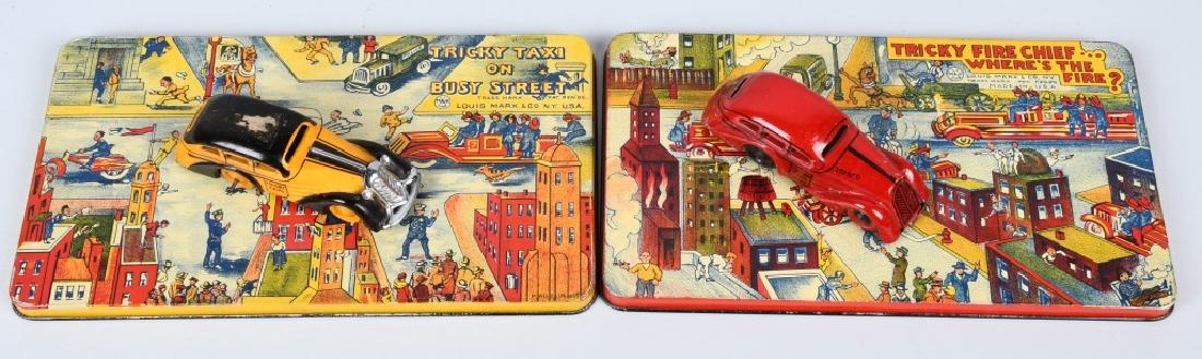 2- MARX TRICKY TAXI PLATFORM TOYS (1 of 5)