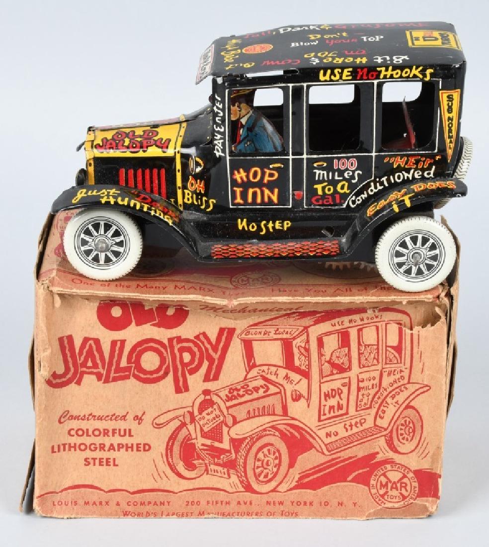 MARX Tin Windup OLD JALPOY w/ BOX (1 of 9)