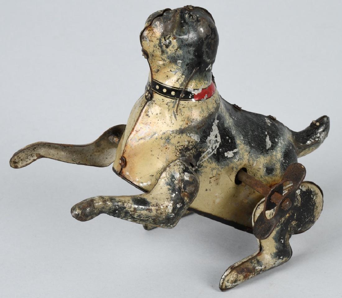 GUNTHERMANN Tin Windup FLIPPING DOG (1 of 5)