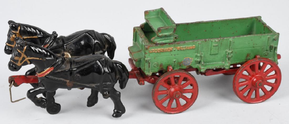 ARCADE MCCORMICK - DEERING HORSE DRAWN WAGON (1 of 6)