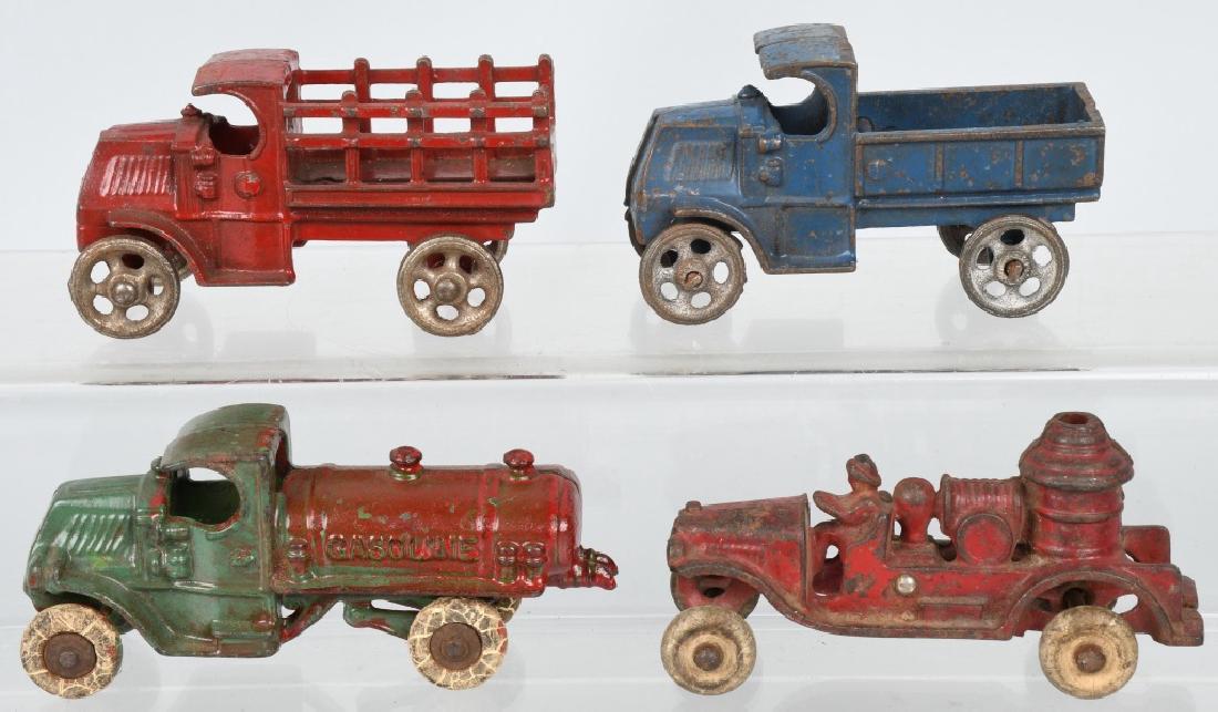 4 - A.C. WILLIAMS & ARCADE CAST IRON TRUCKS (1 of 5)