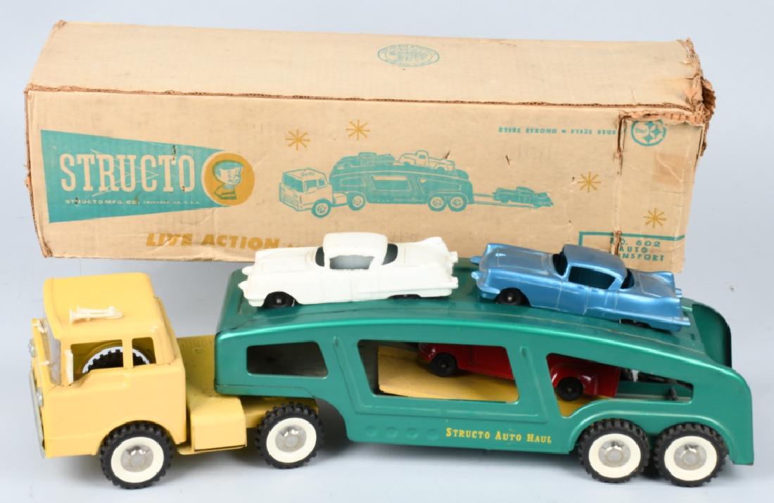 STRUCTO AUTO HAULER w/ CADILLACS, BOXED (1 of 5)