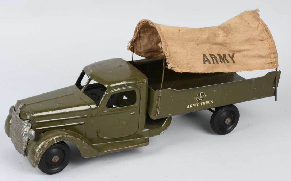 BUDDY L 1930'S ARMY TRANSPORT TRUCK (1 of 5)