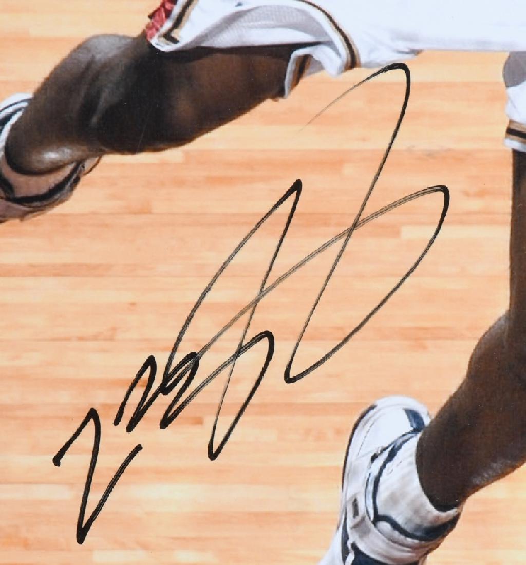 CLEVELAND CAVALIERS LeBRON JAMES SIGNED POSTER - 3