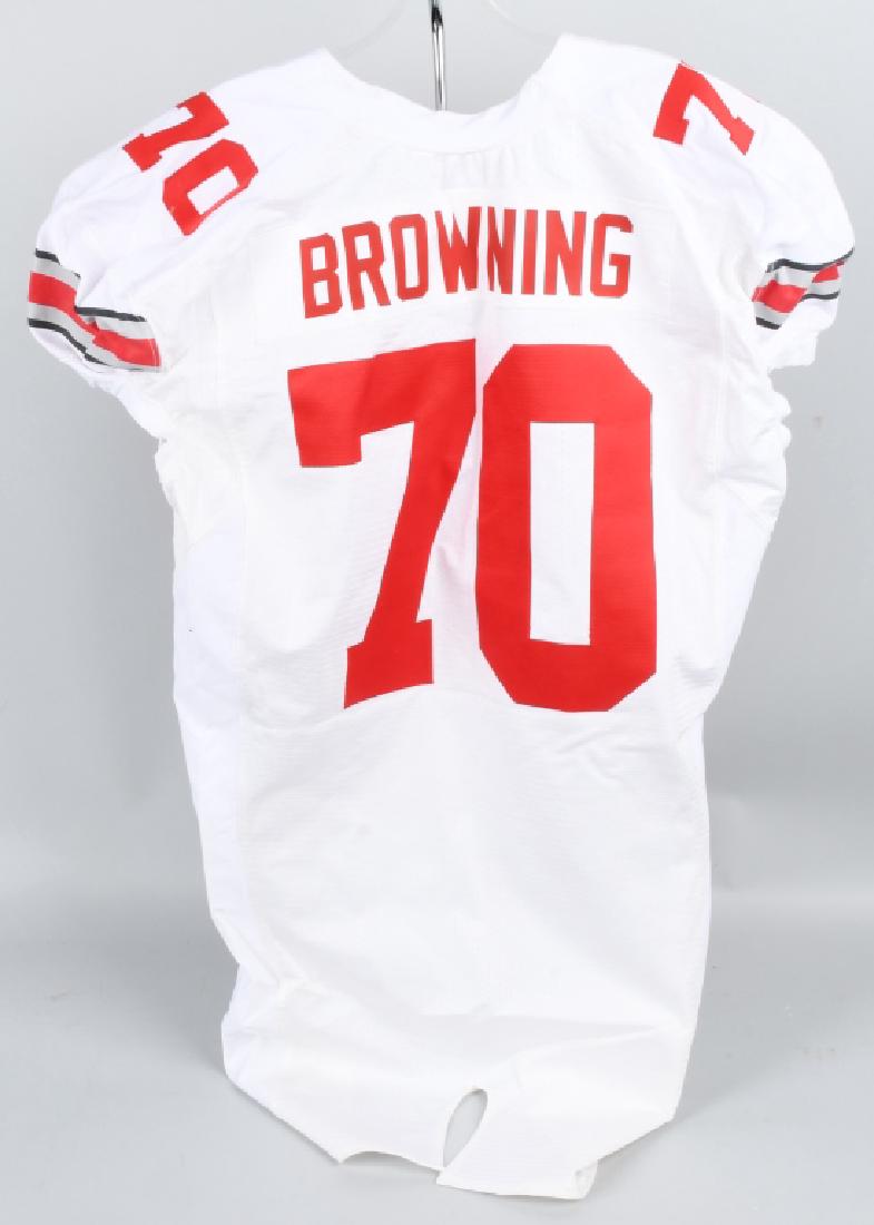 OHIO STATE GAME USED JERSEY, BRYANT BROWNING (1 of 3)