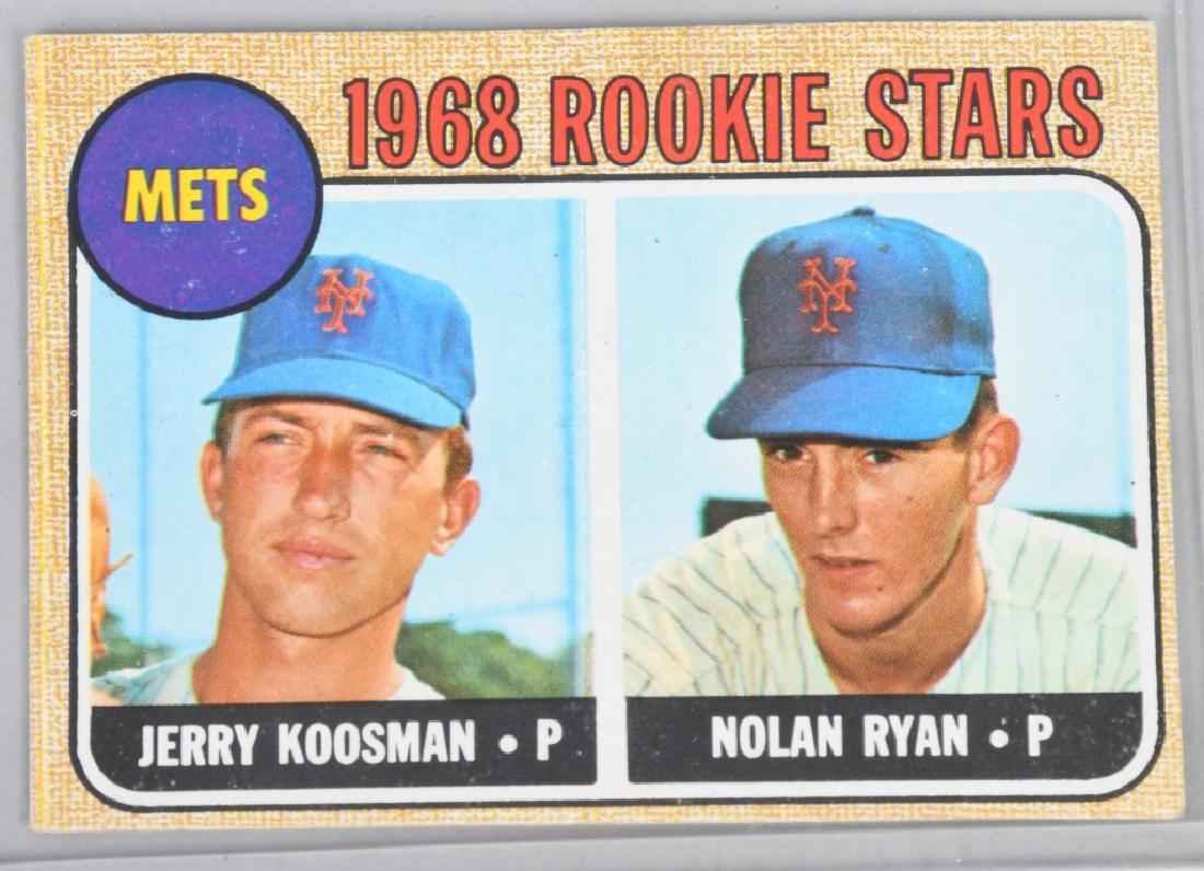 1968 TOPPS #177 NOLAN RYAN ROOKIE CARD