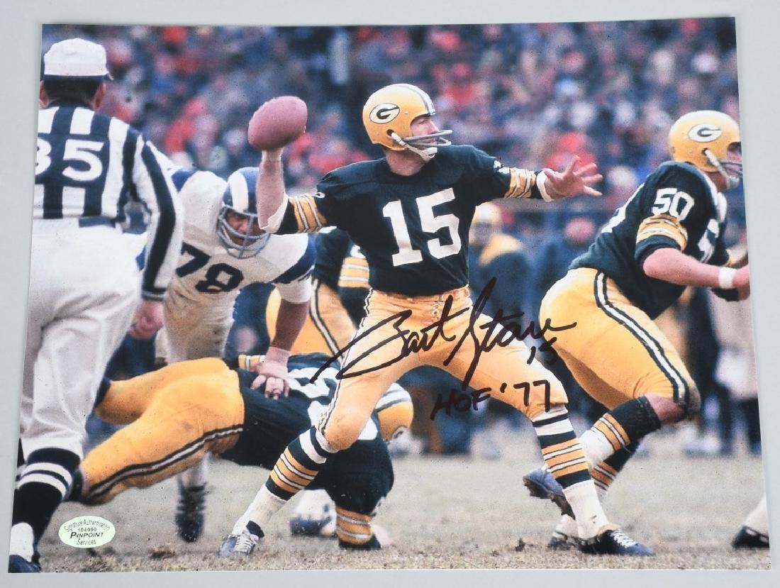 BART STARR GREEN BAY PACKERS SIGNED PHOTO (1 of 3)